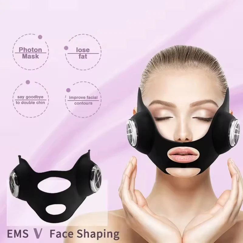 Galvanic Skin Sensor - Maska do twarzy V Face Lifting
