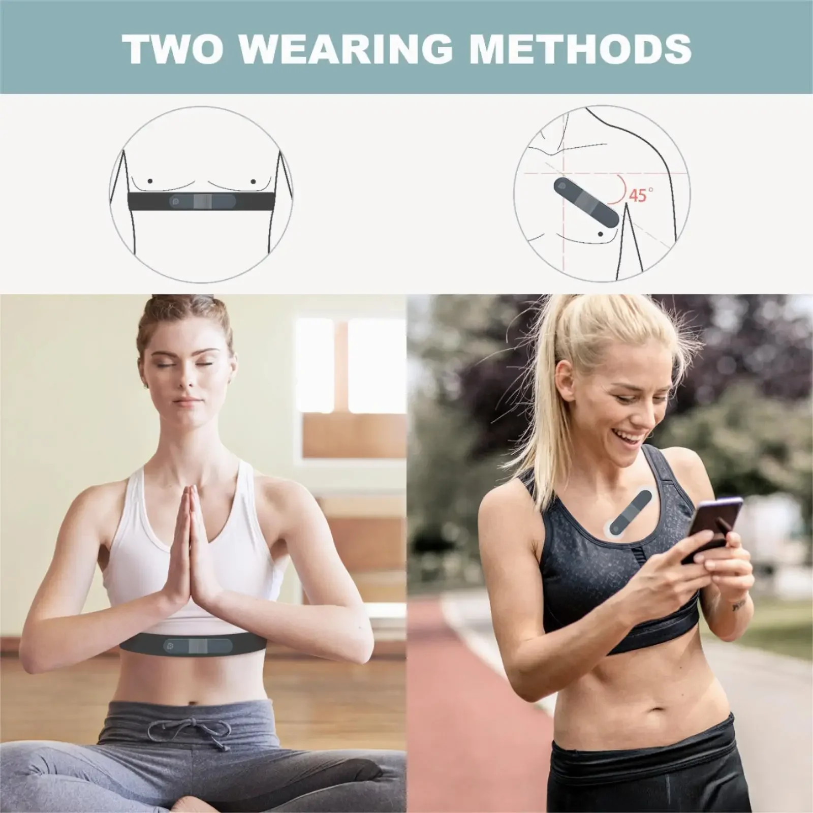 Ecg Patch Monitor - Bezprzewodowy rejestrator Bluetooth Dynamiczny Holter w