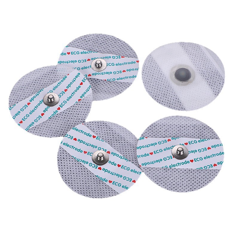 Ecg Patch Monitor - 50 szt. Jednorazowe medyczne elektrody EKG,