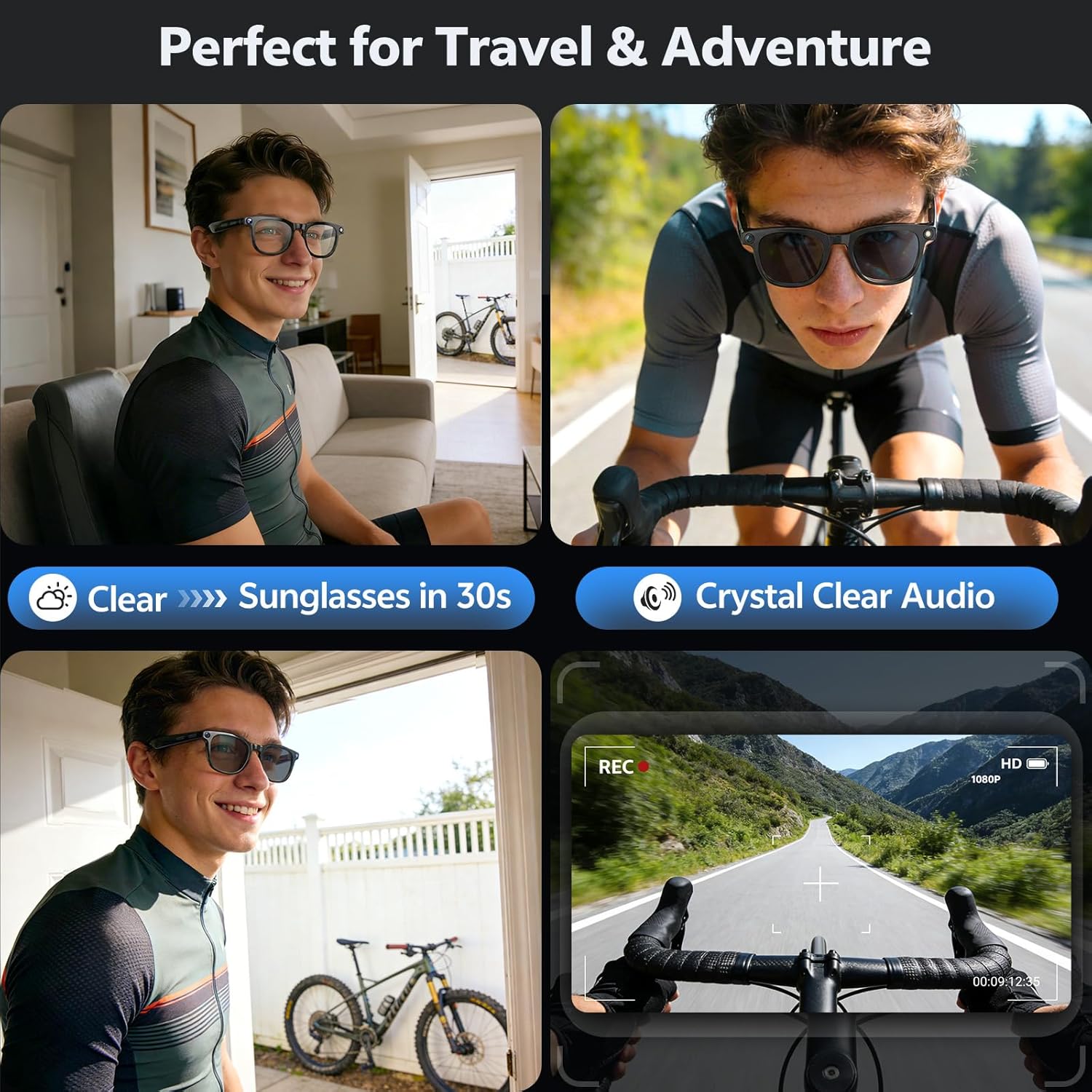 Okulary Smart Glasses 4K 8MP d – Smart Glasses Lens recenzja i cena