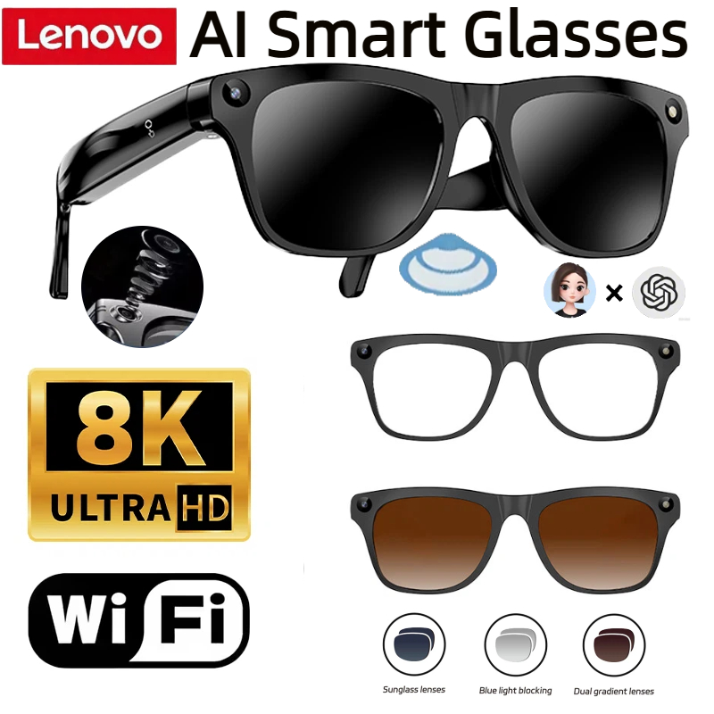 Okulary inteligentne Lenovo 32 – Smart Glasses Lens recenzja i cena