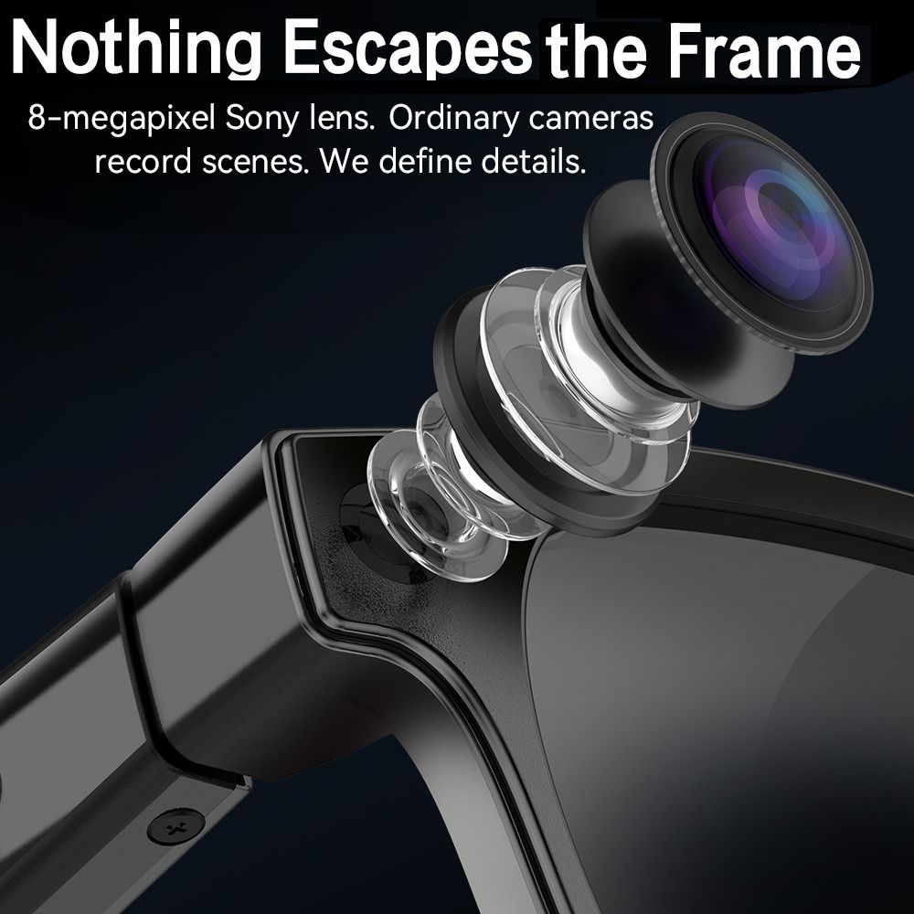 Inteligentne okulary AI 2 w 1: – Smart Glasses Lens recenzja i cena