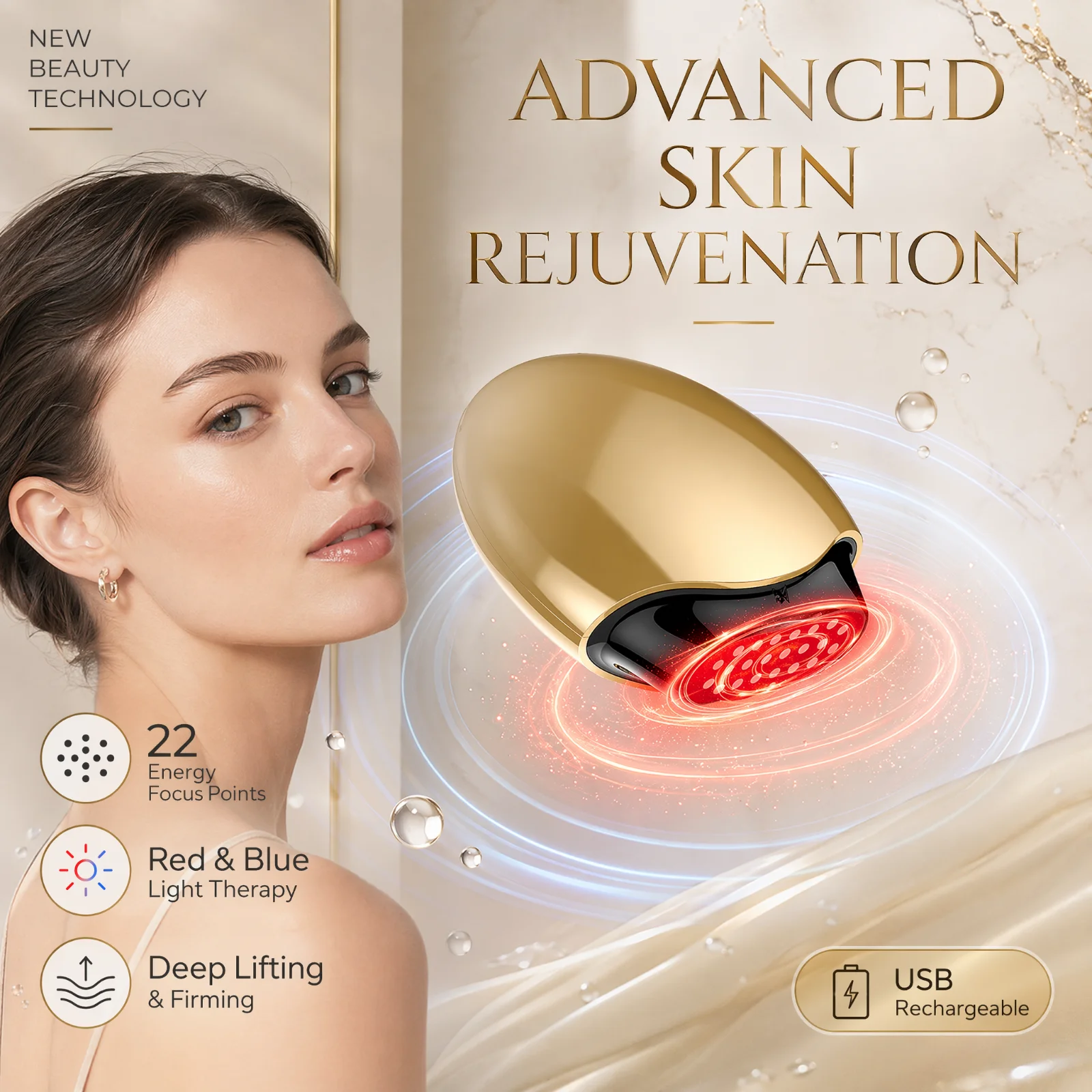Urządzenie do pielęgnacji skór – Galvanic Skin Sensor recenzja i cena