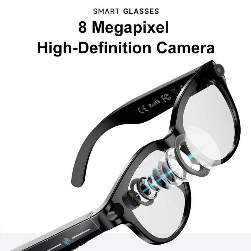 Okulary inteligentne FLAUNT AI – Smart Glasses Lens recenzja i cena